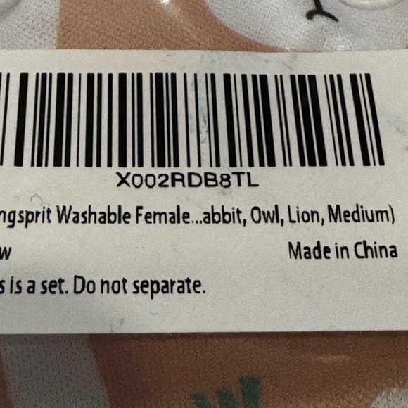 Doggie Female Diapers - Picture 2 of 4